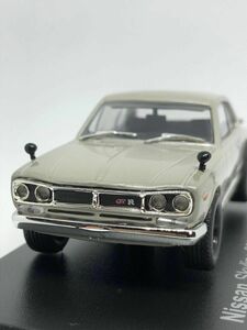 ◇アシェット国産 名車コレクション 1/43 ◆日産 スカイライン 2000GT-R ◇KPGC10 ハコスカ 1971 