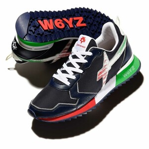 【サイズ選択】国内代理店別注■W6YZ■限定300足 イタリアンカラーモデル JET■ネイビー■JUST SAY WIZZ■ウィズ■JM220-0C02G ITA-80/紺/