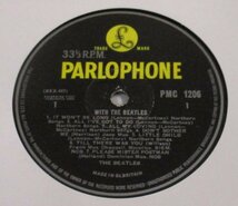 ☆彡 英國盤 The Beatles With The Beatles [ UK mono ORIG '63 Parlophone PMC 1206 ] MAT 5N/6N M T (Tax code)_画像4