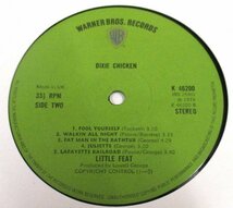 ☆彡 英國盤 Little Feat Dixie Chicken [ UK ORIG '73 Warner Bros. Records K 46200 ] Green Label_画像5