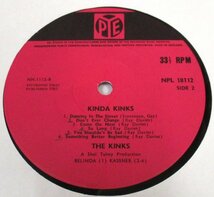 ☆彡 英國盤 The Kinks Kinda Kinks [ UK mono '65 ORIG Pye Records NPL 18112 ] MAT 1/1 初版マトリックス_画像5