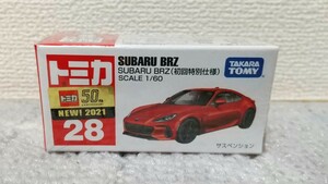 【新品未開封】 即決 トミカ ＳＵＢＡＲＵ ＢＲＺ 初回特別仕様 スバル BRZ 赤箱