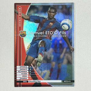 ♪♪WCCF 04-05 WST サミュエル・エトー Samuel Eto Barcelona 2004-2005♪三点落札で普通郵便送料無料♪