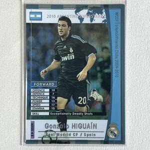 ♪♪WCCF 09-10 ARS ゴンサロ・イグアイン Gonzalo Higuain Real Madrid 2009-2010♪三点落札で普通郵便送料無料♪