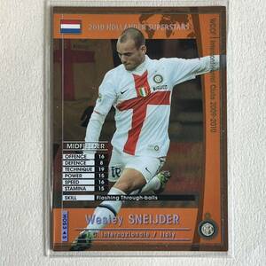 ♪♪WCCF 09-10 HOS ベスレイ・スナイデル Wesley Sneijder Internazionale 2009-2010♪三点落札で普通郵便送料無料♪