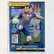 ♪♪WCCF 11-12 WOS ハビエル・マスチェラーノ Javier Mascherano Barcelona 2011-2012♪三点落札で普通郵便送料無料♪_画像1