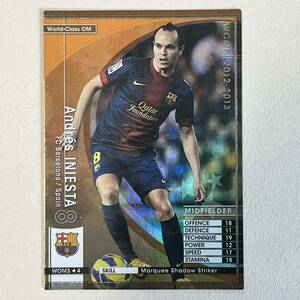 ♪♪WCCF 12-13 WOM アンドレス・イニエスタ Andres Iniesta Barcelona 2012-2013♪三点落札で普通郵便送料無料♪