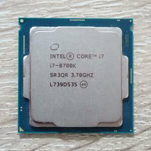 Intel Core i7-8700K Coffee Lake-S LGA1151 3.7GHz 6 Cores