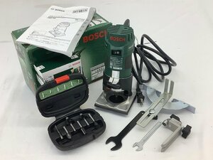 ボッシュ/BOSCH パワートリマー ビット付 PMR 500 動作確認済 箱にカキコミあり 中古品 ACB