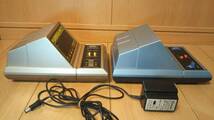 大特価！'80年代？昭和レトロゲーム/TOMY/トミー LSIゲーム機 ケイブマン(原始人)、スクランブル ２台セット ACアダプター付き/作動確認済_画像5