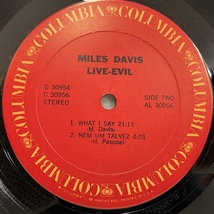 ■即決 FUSION Miles Davis / Live Evil g30954 jf33075 米オリジナル、マト1D1E1E1A マイルス・デイヴィス_画像6