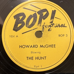 ■即決SP78 Howard McGhee Sonny Kriss Criss / The Hunt Part1 - 2 104 j39767 ハワード・マギー、ソニー・クリス