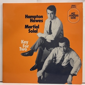 ■即決 JAZZ Hampton Hawes Martial Solal / Key For Two BYG529125 ej4335 仏オリジナル、黒銀 マーシャル・ソラル