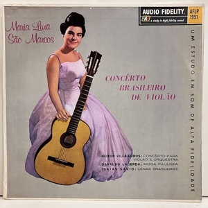 ■即決 BRAZIL Maria Livia Sao Marcos / ConcertoBrasileiro de Violao Aflp-1991 br11562 ブラジル・オリジナル、Mono 