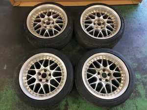 WORK VS-editoin 17x9.0JJ+5 17x8.0JJ+5 114.3 2ピース ワーク 当時物 希少 ニッサン トヨタ スカイライン シルビア 180 スープラ ソアラ