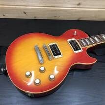 【10000円スタート】gibson ギブソン Les Paul CUSTOM レスポールモデル シリアル:01280521 2000年製 楽器 器材 音出し確認済み _画像3