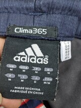 1．2点 adidas アディダス CLIMAPROOF ナイロンジャージブルゾンジャケット パンツ トレーニングウェア上下 メンズOネイビー赤白y309_画像6