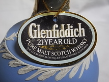 優良古物　スコッチウイスキー　Gienfiddich　21Year Old　Wedgwoodボトル_画像4