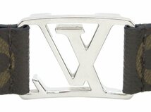 LOUIS VUITTON/ルイヴィトン モノグラム ブラスレ・ホッケンハイム M6141 サイズ19 ブレスレット バングル_画像8