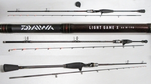 ダイワ ライトゲーム X 64 M-190 DAIWA LIGHT GAME 船釣り マダイ ヒラメ イサキ アジ メバル カサゴ 五目 釣り 万能 ロッド 船竿 1.9m