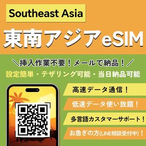 ☆東南アジア esim シンガポール マレーシア タイ ベトナム インドネシア カンボジア 香港 マカオ プリペイドSIM