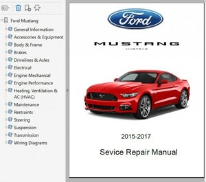 マスタング Mustang 2015-2017 ワークショップマニュアル 整備書 ボディー修理 修理書 配線図 コンバーチブル