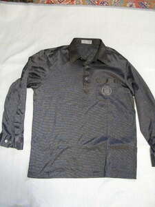 Мерлуджан мужская рубашка с длинным рукавом черная рубашка