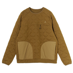 ショッフェル キルティング ジャガード プルオーバー(ユニセックス) L ベージュ #8045271-42 QUILT JACQUARD PULLOVER SCHOFFEL 未使用