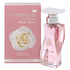 アランドロン サムライ ウーマン ホワイトローズ EDP・SP 40ml 香水 フレグランス SAMOURAI WOMAN WHITE ROSE ALAIN DELON 新品 未使用