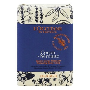 ロクシタン プロヴァンスアロマ ソープ (リラクシング) 200g 化粧品 コスメ COCON DE SERENITE RELAXING BODY SOAP L OCCITANE 新品 未使用