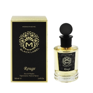 モノテーム ブラックレーベル ルージュ EDP・SP 100ml 香水 フレグランス BLACK LABEL ROUGE EAU PARFUME MONOTHEME 新品 未使用