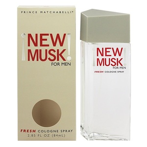 プリンスマキャベリー ニュー ムスク フォーメン EDC・SP 84ml 香水 フレグランス NEW MUSK FOR MEN FRESH COLOGNE PRINCE MATCHABELLI