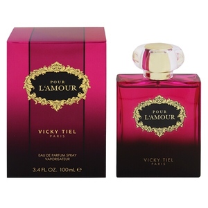 ヴィッキーティエル プール ラムール EDP・SP 100ml 香水 フレグランス POUR L’AMOUR VICKY TIEL 新品 未使用