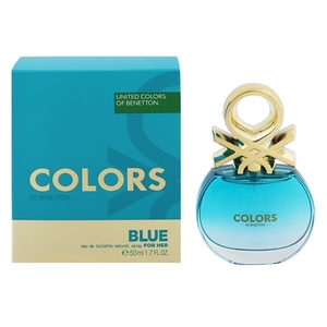 ベネトン カラーズ ブルー フォーハー (箱なし) EDT・SP 50ml 香水 フレグランス COLORS BLUE FOR HER BENETTON 新品 未使用