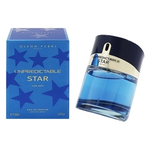 グレンペッリ アンプレディクタブル スター フォーメン EDP・SP 100ml 香水 フレグランス UNPREDICTABLE STAR FOR MEN GLENN PERRI 未使用