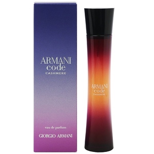 joru geo Armani code cashmere EDP*SP 75ml perfume fragrance CODE CASHMERE GIORGIO ARMANI new goods unused 