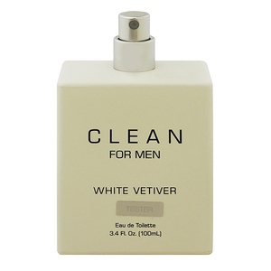 クリーン ホワイト ベチバー フォーメン (テスター) EDT・SP 100ml 香水 フレグランス CLEAN WHITE VETIVER FOR MEN TESTER 新品 未使用