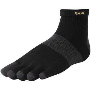 アールエルソックス メリノソックス 5本指タイプ Type-MS M(24-26cm) ブラック #MW-2001-10 RXL SOCKS 新品 未使用