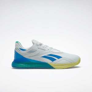 Reebok nano x дамы, напрягающие обувь 24,5 см истинный серый X Horizon Blue #FY1067 Nano x Reecycle Shoes reebok