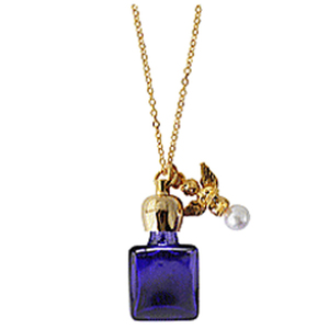 hirose atomizer 1cc aroma pendant hole type 17184 hole enzeru( lapis lazuli / Gold ) 1ml HIROSE ATOMIZER new goods unused 