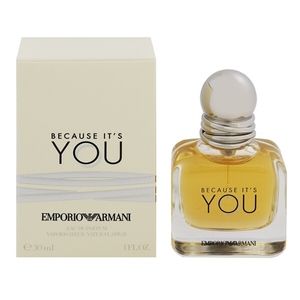 エンポリオ アルマーニ ビコーズ イッツユー EDP・SP 30ml 香水 フレグランス BECAUSE IT’S YOU EMPORIO ARMANI 新品 未使用