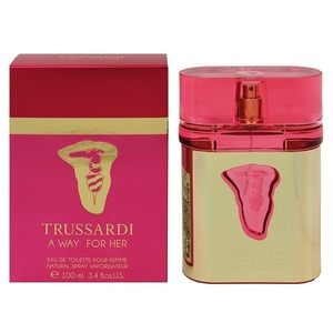 トラサルディ ア ウェイ フォーハー EDT・SP 100ml 香水 フレグランス TRUSSARDI A WAY FOR HER 新品 未使用