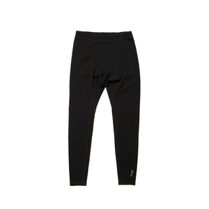 ナンガ メリノウールベースレイヤーレギンス (メンズ) L ブラック #N1MLBKG5 MERINO WOOL BASE LAYER LEGGINGS NANGA