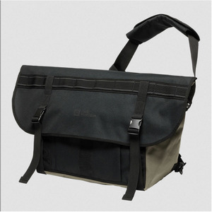  Jack Wolfskin JP MFL messenger bag black 37×38×28cm #2010921-6000 JP MFL MESSENGER BAG JACK WOLFSKIN unused 