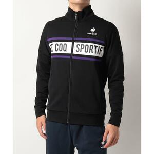 ルコックスポルティフ エアスタイリッシュ ウォームアップジャケット M ブラック #QMMSJF01-BLK AIR STYLISH LE COQ SPORTIF 新品 未使用