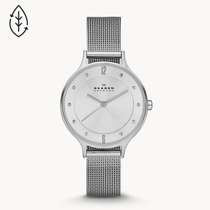 スカーゲン Anita Lille ミディアムブラウンレザーウォッチ #SKW2149 SKAGEN 新品 未使用