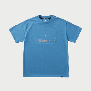 カリマー クラッシック ロゴ S/S T(メンズ) M アトランティックブルー #101492-4530 classic logo S/S T KARRIMOR 新品 未使用