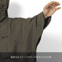 エリア241-ポンチョ オリーブ フリー #MB1301-OV AREA241-PONCHO 新品 未使用_画像8