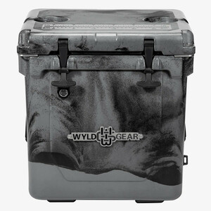 ワイルドギア WYLDGEAR ハードクーラー 25Q(24L) ブラック×シルバー 24L #HC25-17SVBK Hard Cooler 25Q Black＆Silver WYLD GEAR 未使用