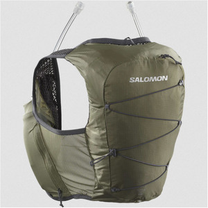 サロモン アクティブスキン 8W フラスク付 レディース S ダスキーグリーン×エボニー #LC2013000 SALOMON 新品 未使用